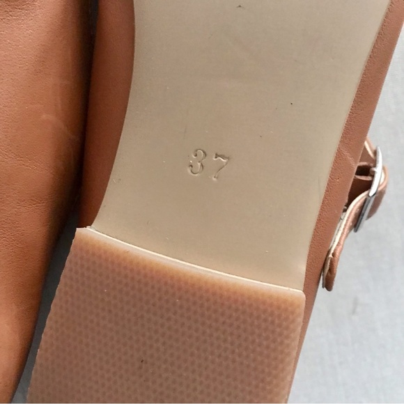 Leather Mary Jane Flats - Picture 5 of 7